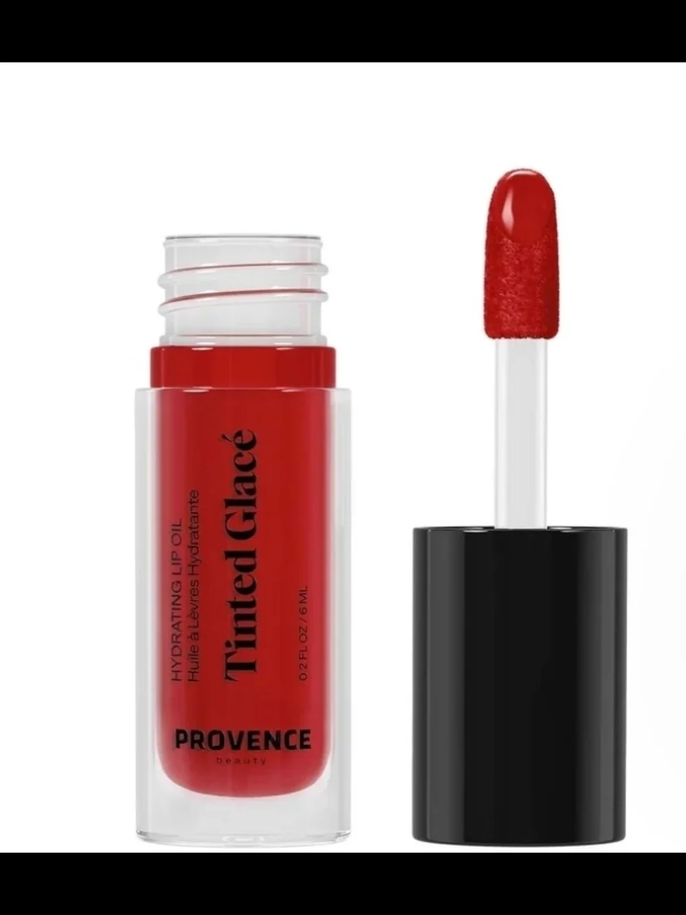 NIB Provence Beauty Tinted Glacé Hydrating Lip Oil - Vin Chaud